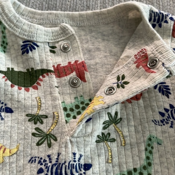 Little Boy Dinosaur Onesies - Picture 4 of 8